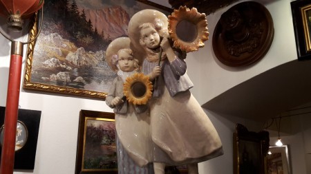 Wiener Kunst Keramik, Jugendstil , Keramik Lampe signiert Doblinger 