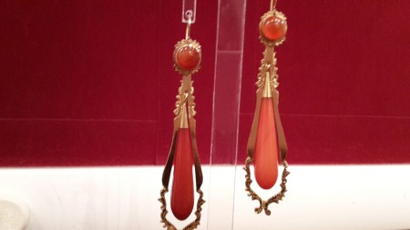 18 Jahrundert , Barocke Ohrgehänge Karneol