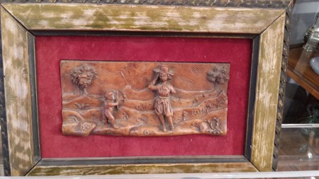 Buchsbaum Relief , 17 Jahrhundert original 